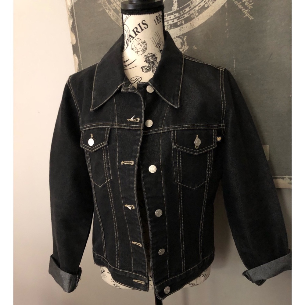 Vintage retro jean jacket NWT